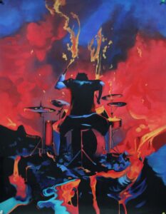 Drum volcanic