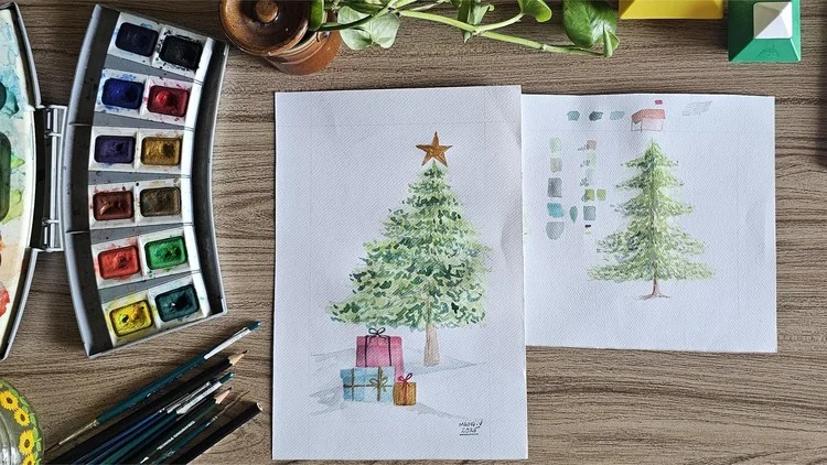 WATER COLOR SERIES- MAND-V TAPES
