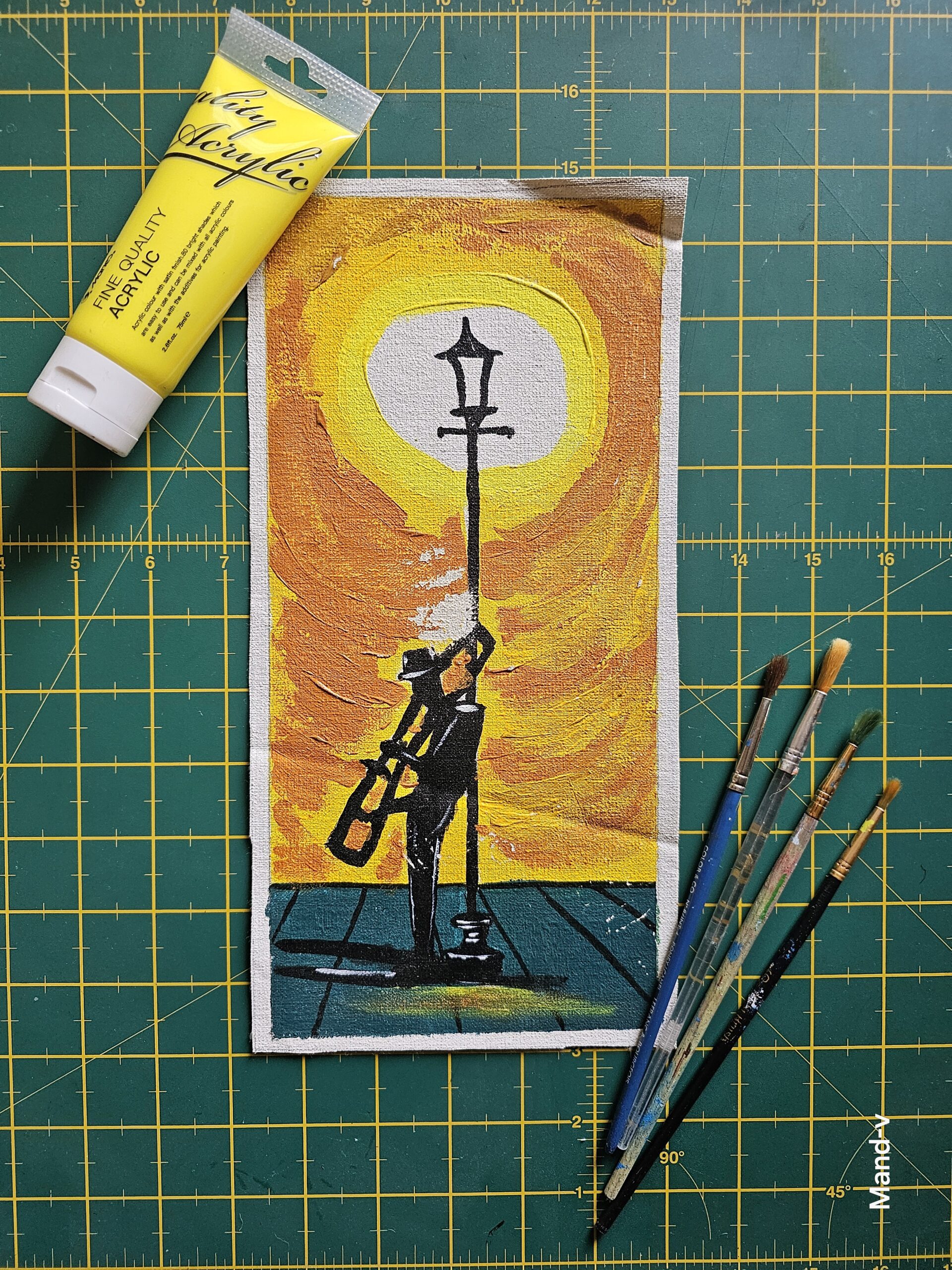 Studio painting